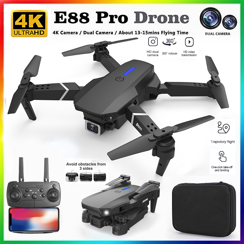 Drone Ae Rc - 2026 신형 E88 프로페셔널 HD 4K