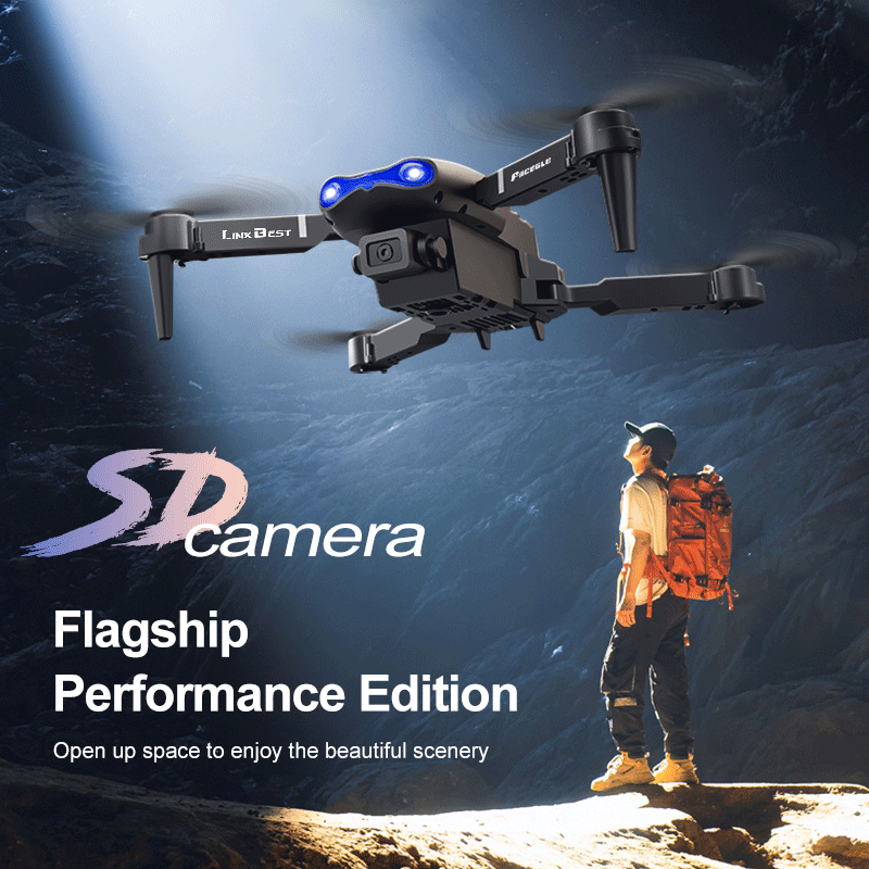 Drone Rc E99 Pro - E99 Pro 미니 RC 드론 FACEGLE
