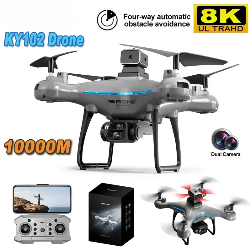 Drone Ky102 Rc - KY102 드론 8K 전문 HD 듀얼