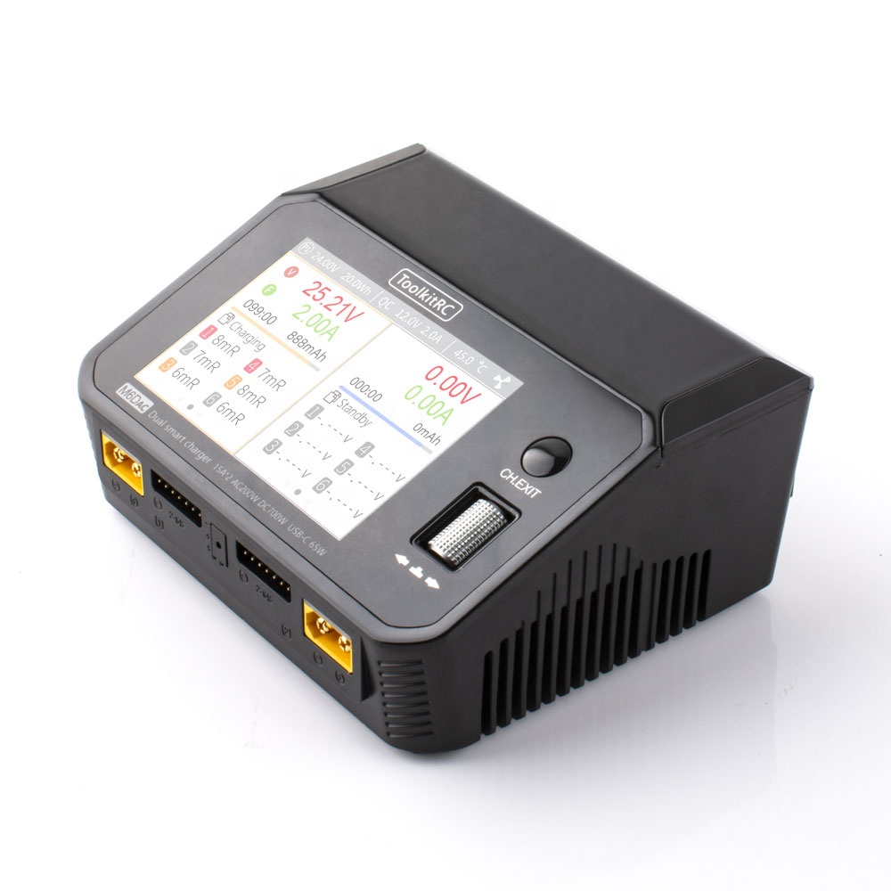 Lipo Battery Charger - 툴킷RC M6DAC 350W X 2 USB-C