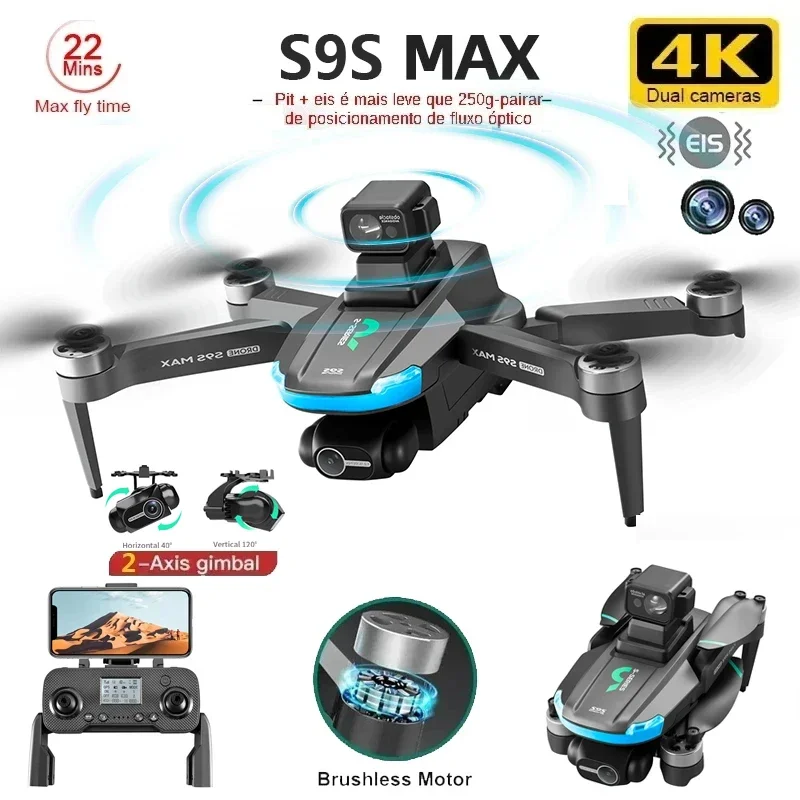 Rc Drone Uav - 새로운 S9S MAX 미니 드론 4K
