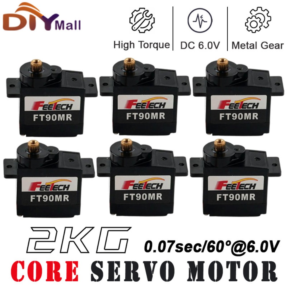 Rc Drone Uav - 1/2/4 PCS Feetech FT90M 디지털 메탈