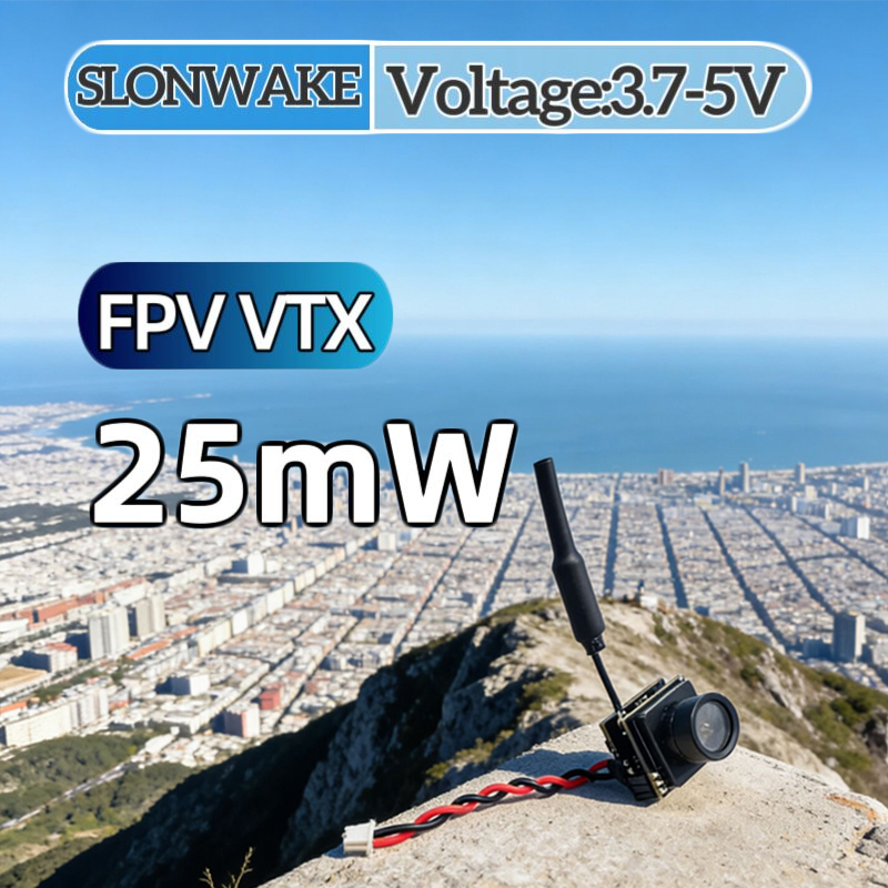Drone Rc Remote - SLONWAKE FPV 25mW 전력 시뮬레이션 VTX