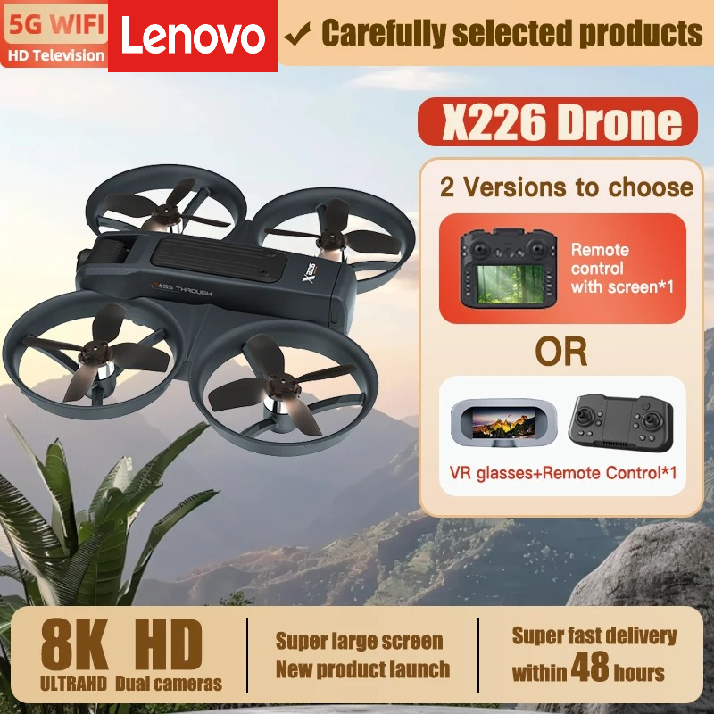 Drone Rc X226 - 레노버 X226/VR RC 드론 8K 프로페셔널