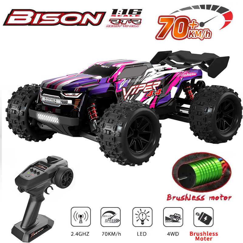 Rc Drift Car Kit - 1:16 4WD RC 자동차 70 KM/H