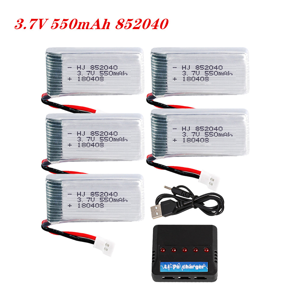 Lipo Battery Charger - 3.7V 550mAh 25C 리포 배터리 852040