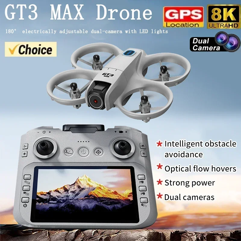 Drone Ae Rc - 2026 신형 GT3 미니 LED 접이식