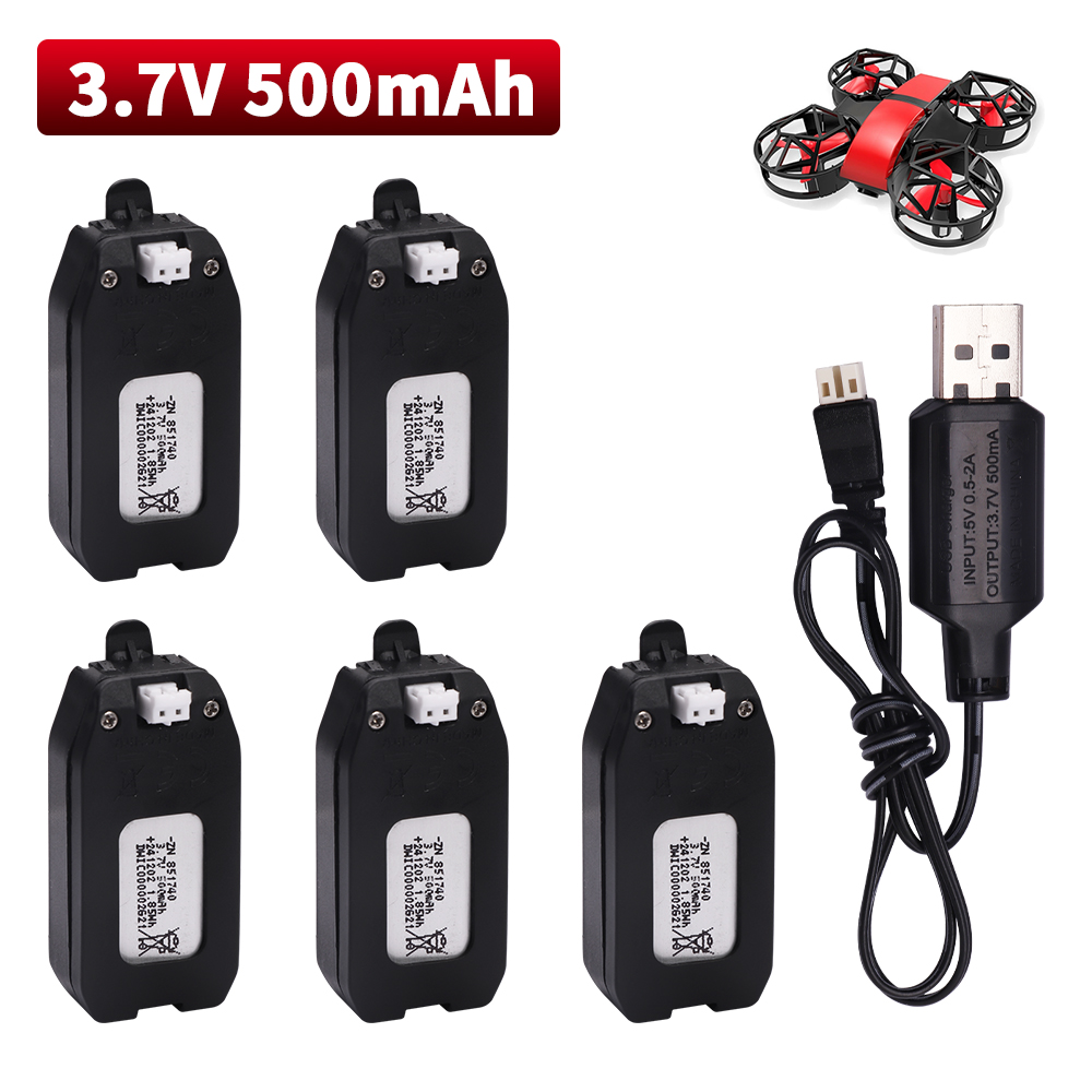Rc Drone Uav - NH330 RH821 용 3.7V 500mAh 리튬