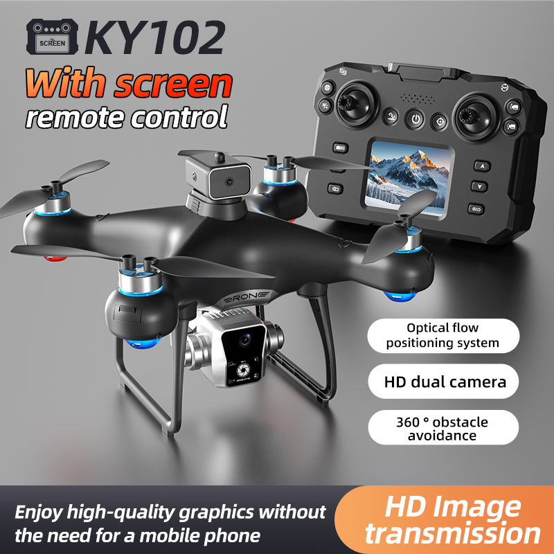 Drone Ky102 Rc - 신형 KY102 스크린 탑재 RC 드론
