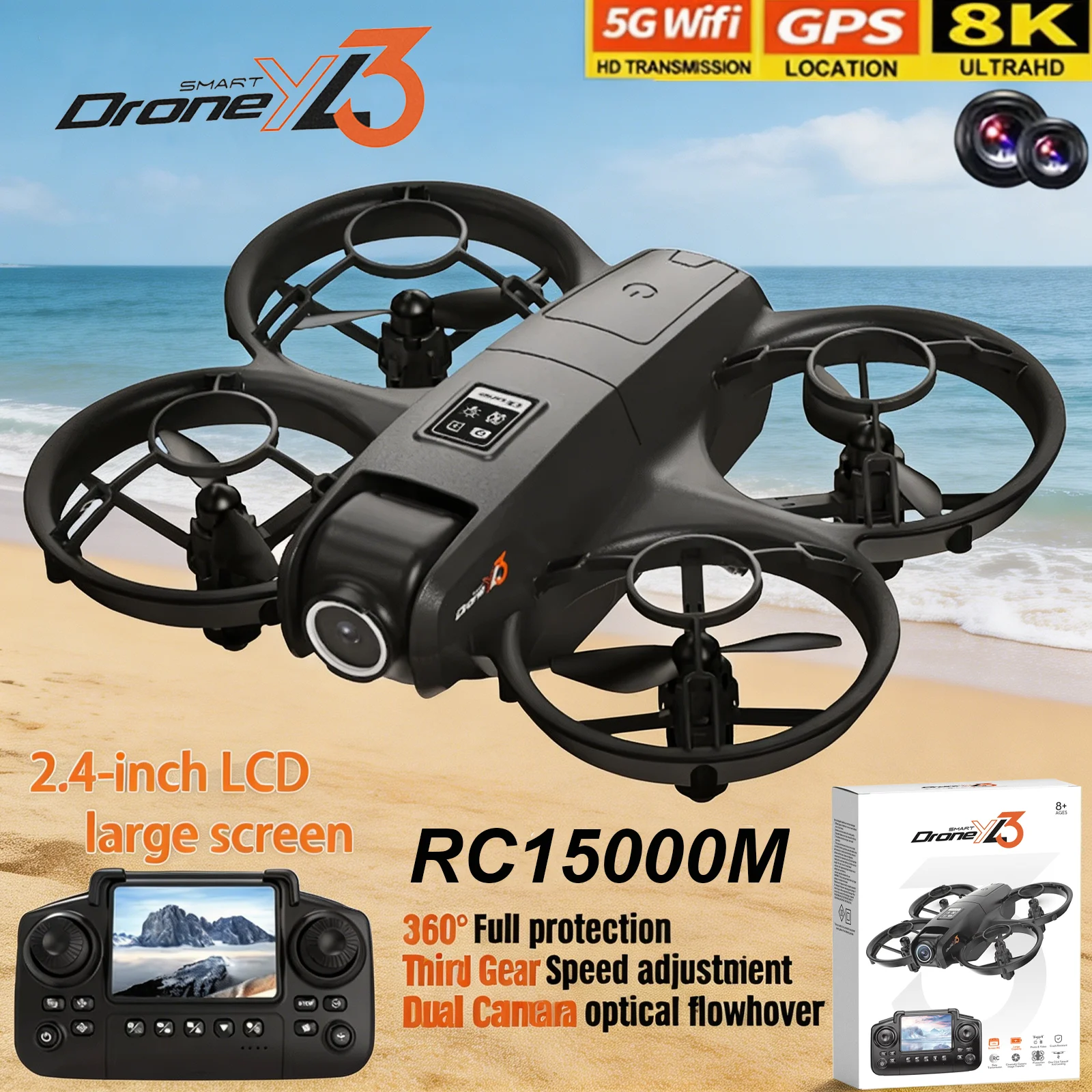 Drone Rc Foldable - 새로운 YL3 RC 드론 8K 1080P