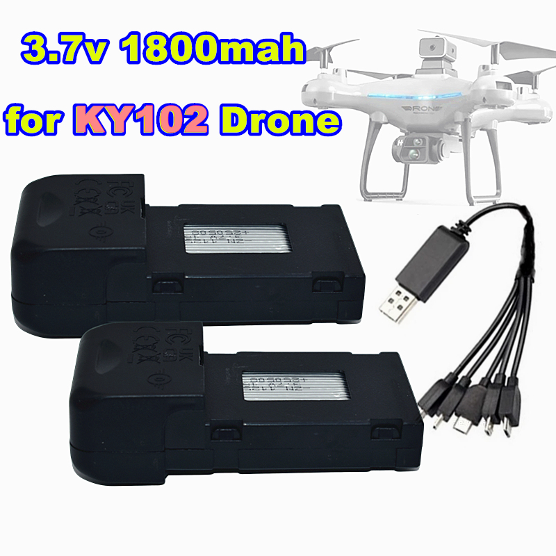 Drone Ky102 Rc - KY102용 드론 배터리 3.7V 1800mAh KY102