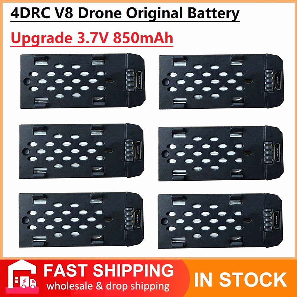 Rc Drone Uav - 4DRC V8 드론 원래 배터리 3.7V