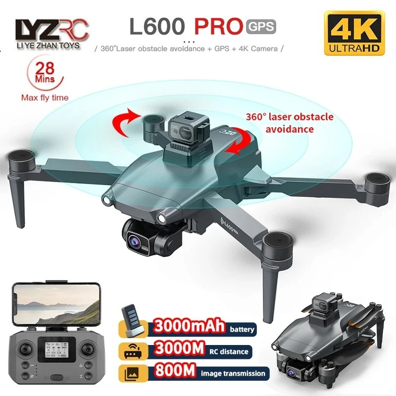 L600 PRO RC 드론 4K HD 듀얼 카메라 36 - Drone Vs Rc Helicopter 리뷰 및 가격