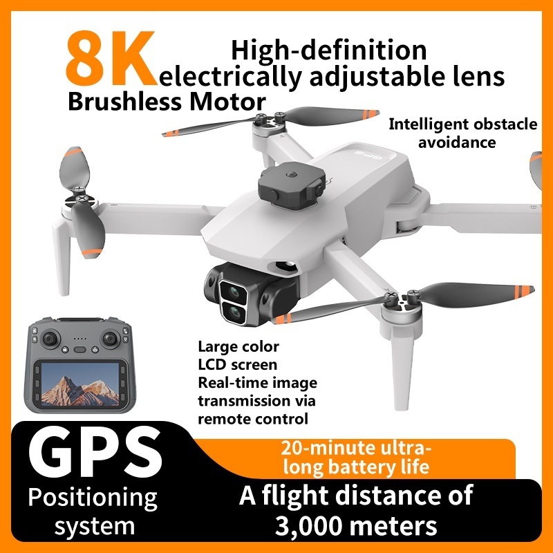 8K ESC 카메라 장착, 장애물 회피, GPS 자동  - Drone Rc Foldable 리뷰 및 가격