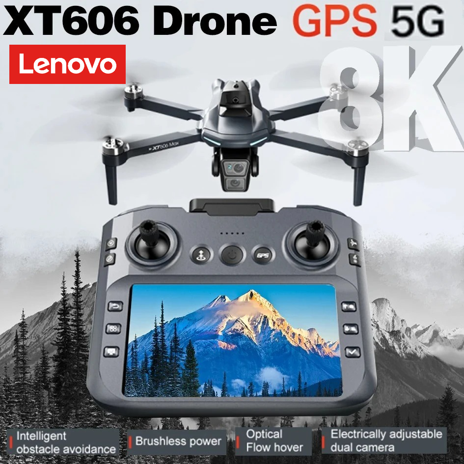 레노버 XT606 드론 프로페셔널 8K HD 카메라 5 - Drone E88Pro Rc 4K 리뷰 및 가격