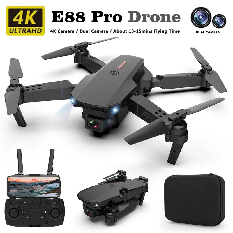 E88pro 드론 전문 Dron 광학 흐름 4k 듀얼  - Drone E88Pro Rc 4K 리뷰 및 가격