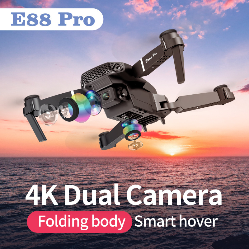 E88pro 드론 전문 Dron 광학 흐름 4k 듀얼  - Drone E88Pro Rc 4K 리뷰 및 가격