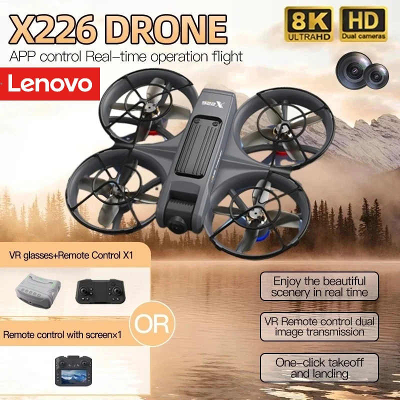 레노버 X226/X226VR 드론 8K 전문가용 원격  - Drone Rc X226 리뷰 및 가격