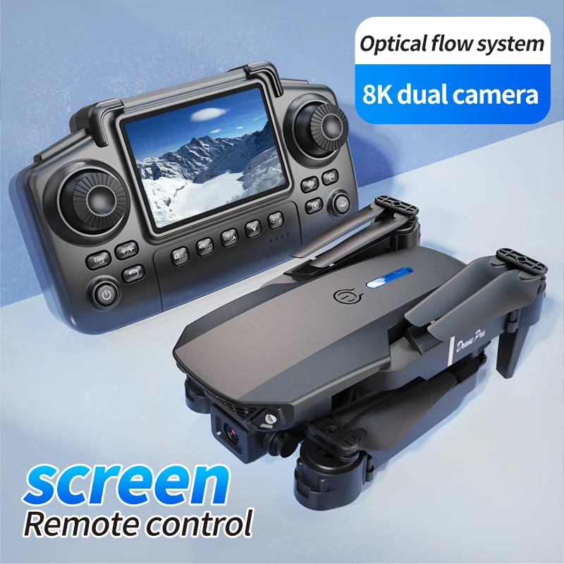 전문 E88 프로 드론 스크린 8K HD 카메라 WiF - Drone Ae Rc 리뷰 및 가격
