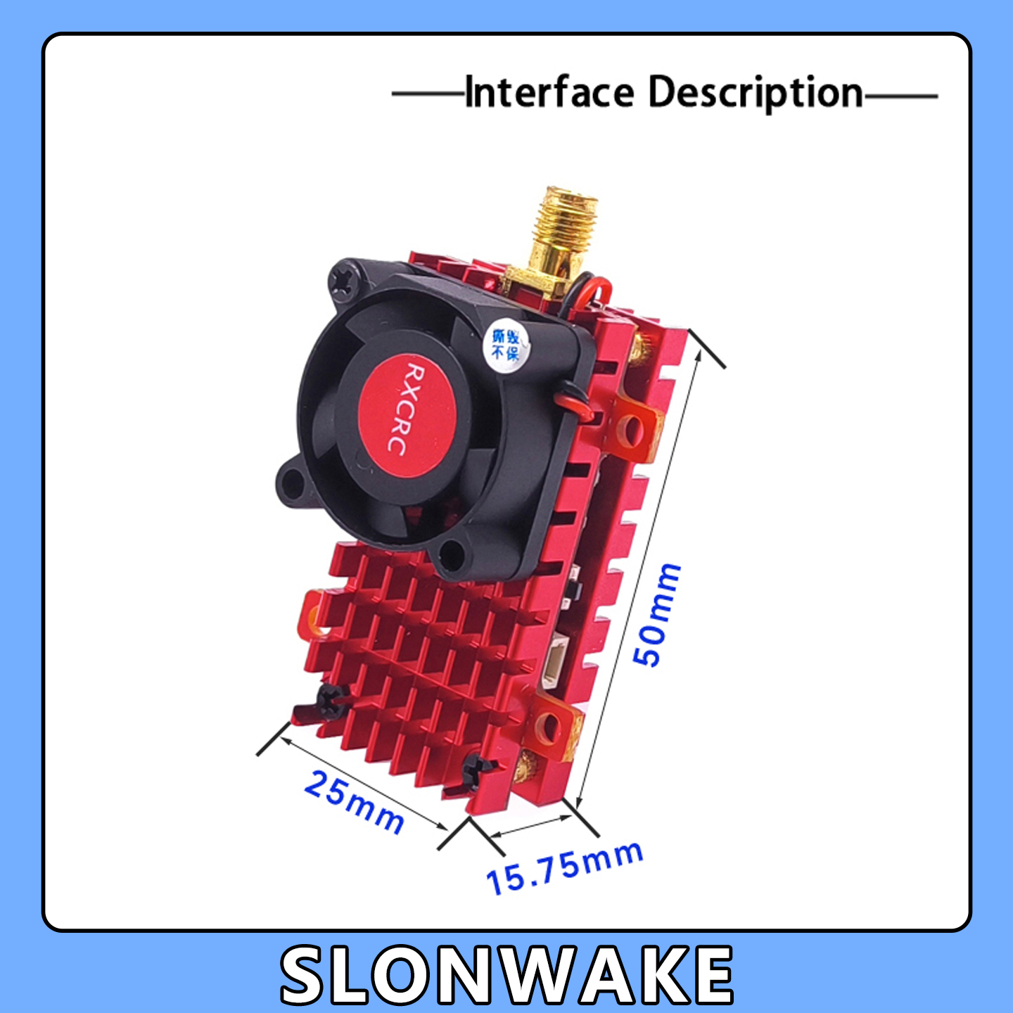 SLONWAKE 5.8G 2W VTX FPV 1800T - Drone Ae Rc 리뷰 및 가격