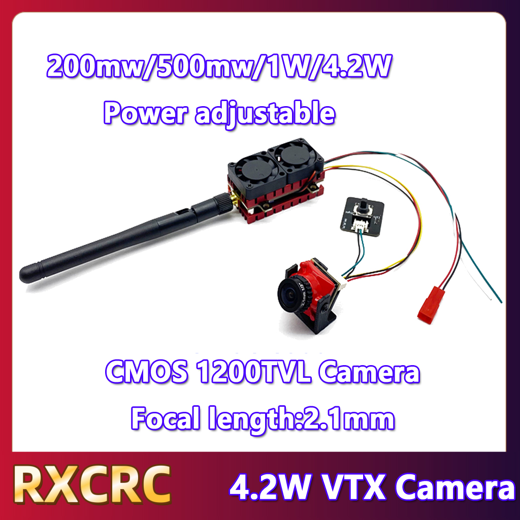 RXCRC 5.8G 48CH 4.2W 고출력 VTX 송 - Drone Rc Remote 리뷰 및 가격