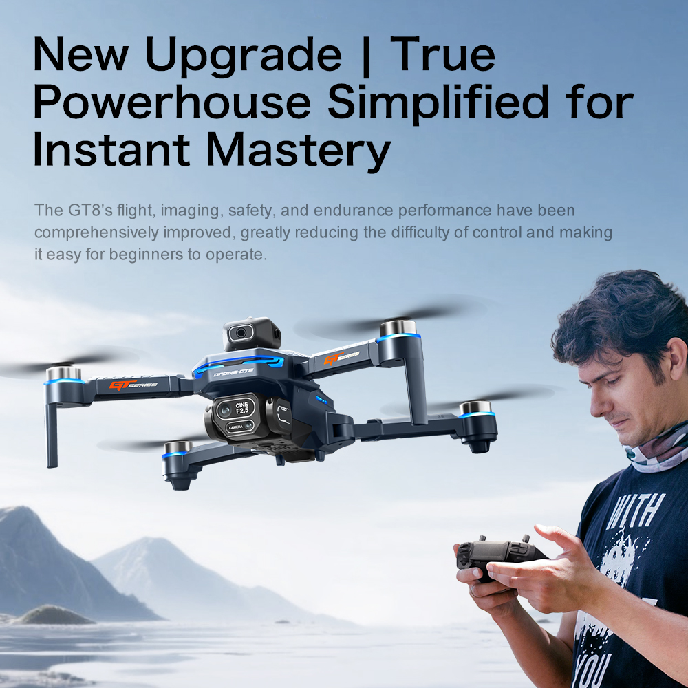 레노버 GT8 드론 8K 프로페셔널 듀얼 카메라 GPS - Drone E88Pro Rc 4K 리뷰 및 가격