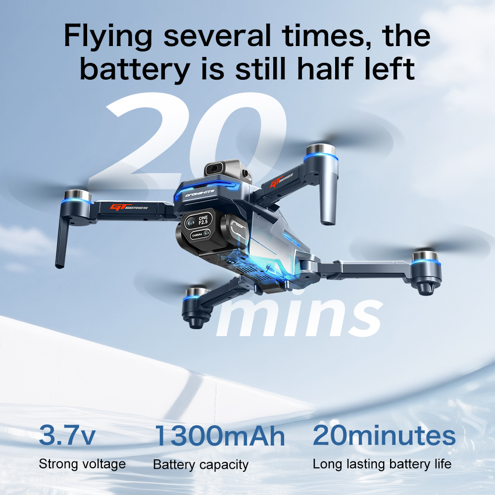 레노버 GT8 드론 8K 프로페셔널 듀얼 카메라 GPS - Drone E88Pro Rc 4K 리뷰 및 가격