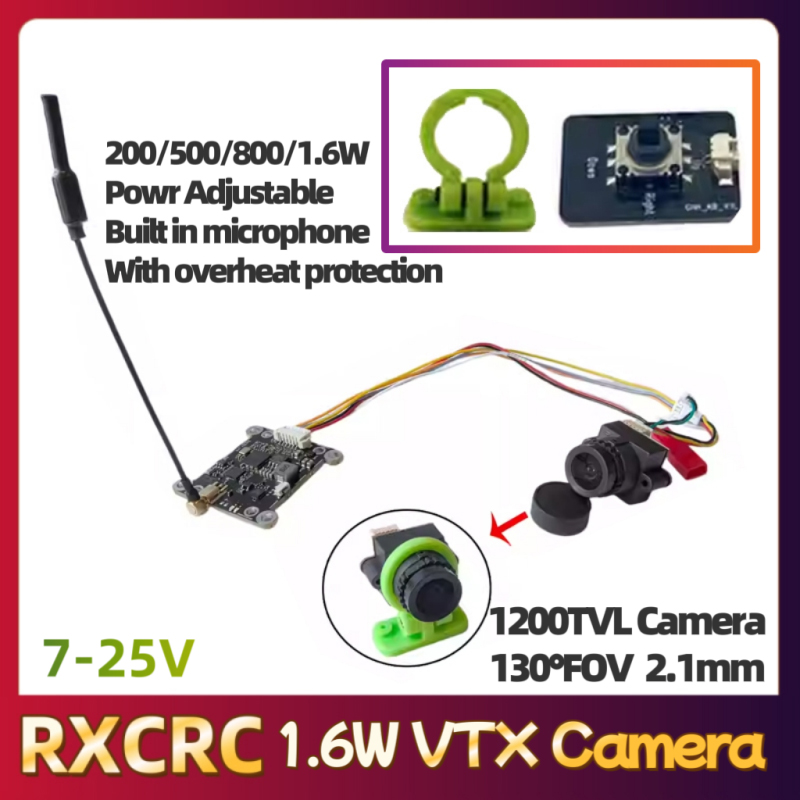 RXCRC 5.8G 모듈 48채널 1.6W VTX 더블 - Drone Rc Remote 리뷰 및 가격