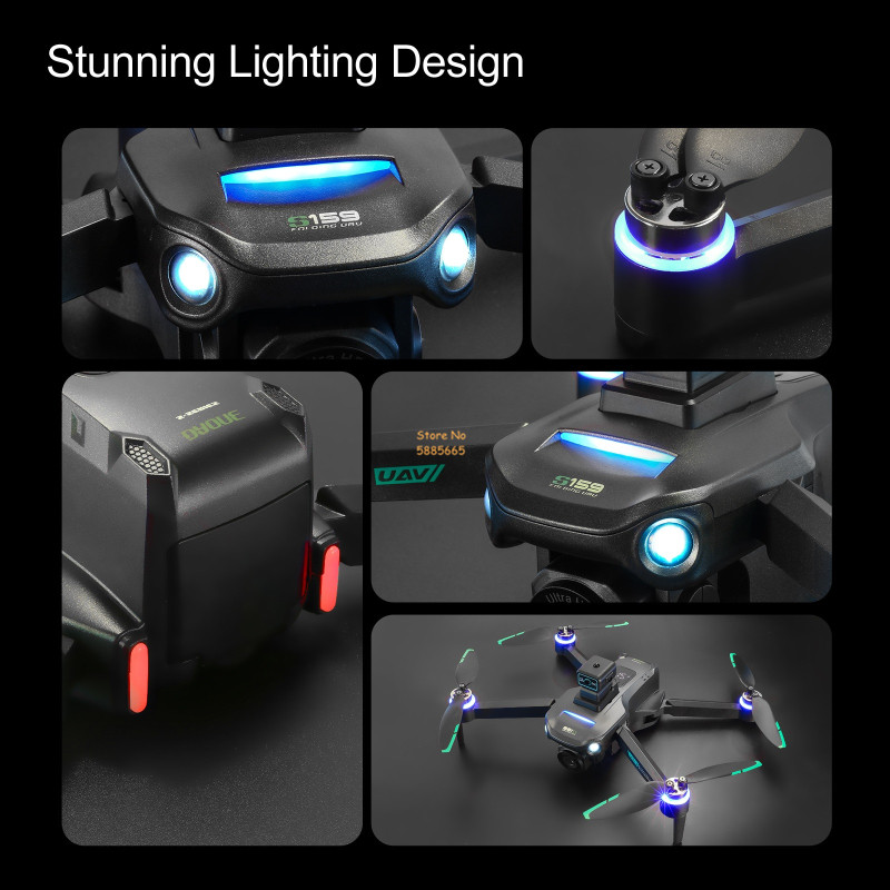 8K 듀얼 카메라 5G WIFI FPV 원격 제어 Qu - Drone Ae Rc 리뷰 및 가격