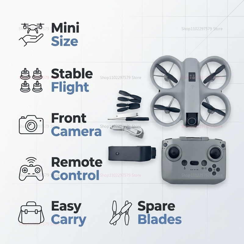 8K HD 카메라가 장착된 미니 드론 FPV 접이식 쿼 - Drone Rc Foldable 리뷰 및 가격