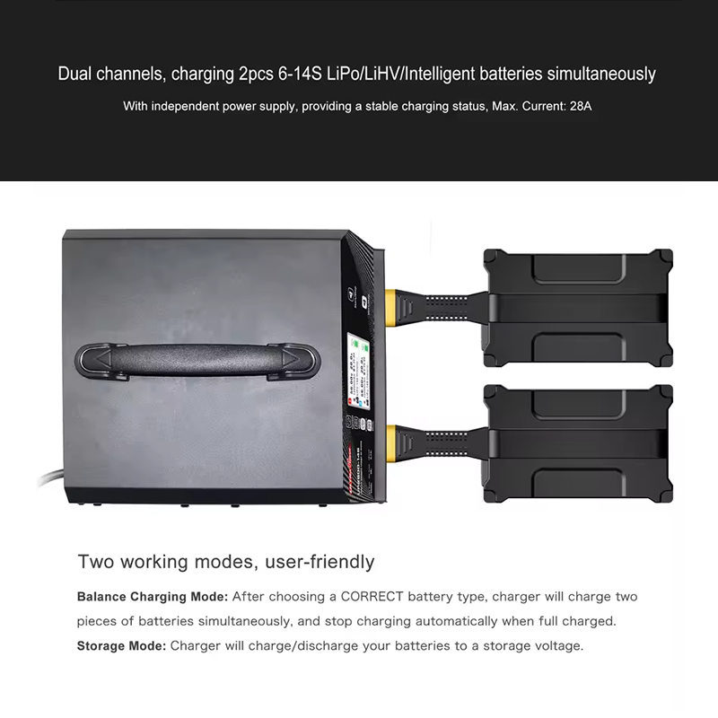 울트라 파워 UP2800-14S 2X1400W 28A  - Lipo Battery Charger 리뷰 및 가격