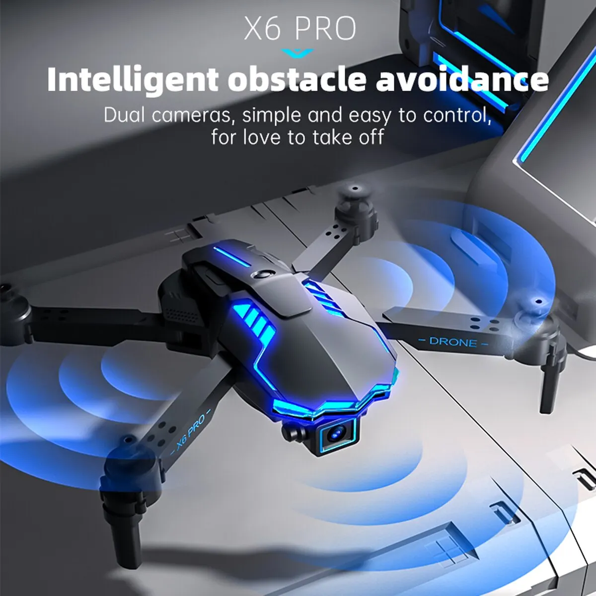 초보자를 위한 카메라가 장착된 KBDFA X6 PRO  - Drone E88Pro Rc 4K 리뷰 및 가격