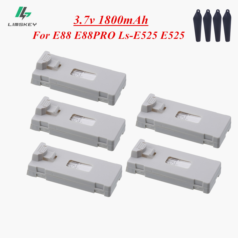 3.7V 1800mAh RC 드론 배터리 액세서리 E8 - Drone Rc E99 Pro 리뷰 및 가격