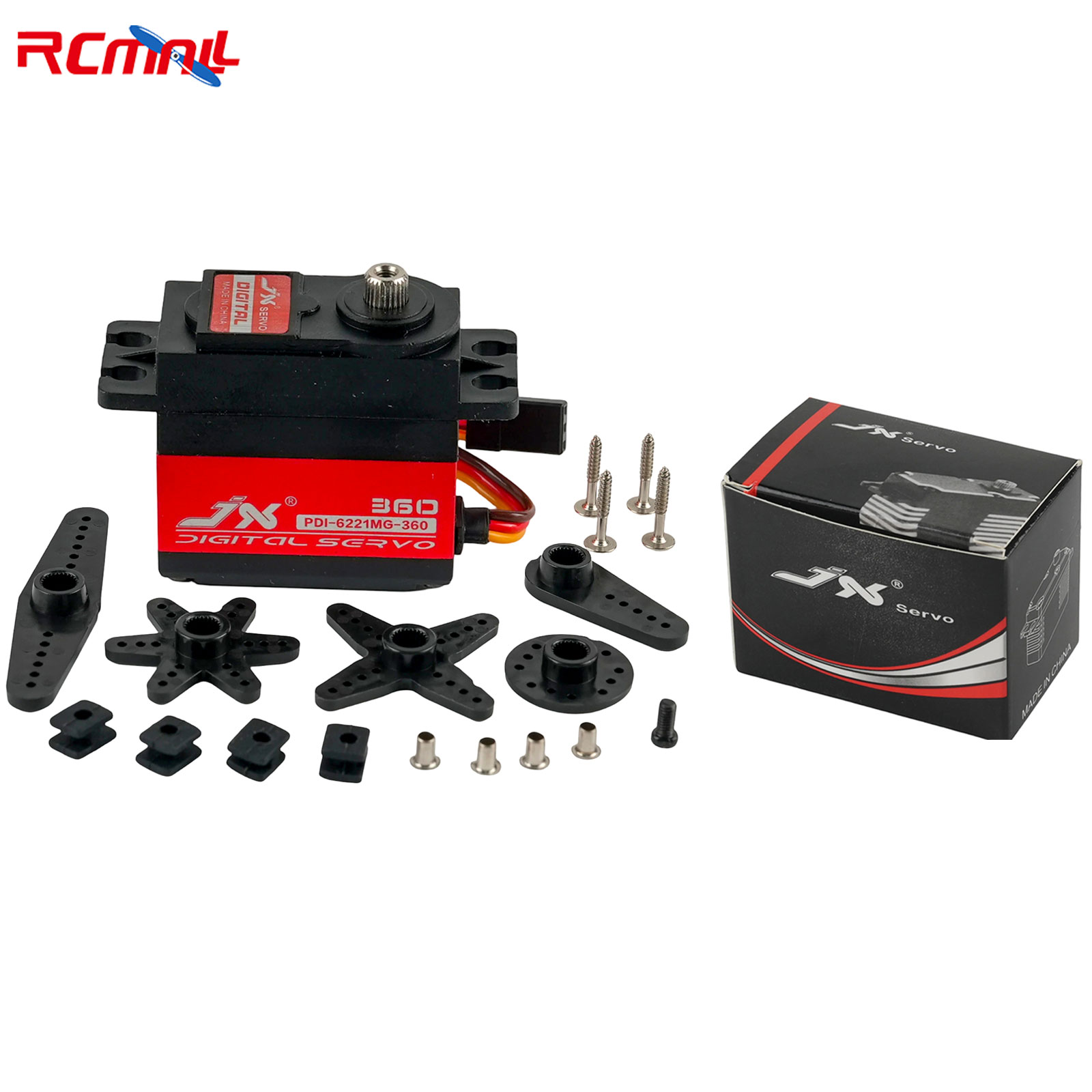JX 서보 6221MG 20KG 서보 모터 고토크 방수 - Drone Motor Rc Car 리뷰 및 가격
