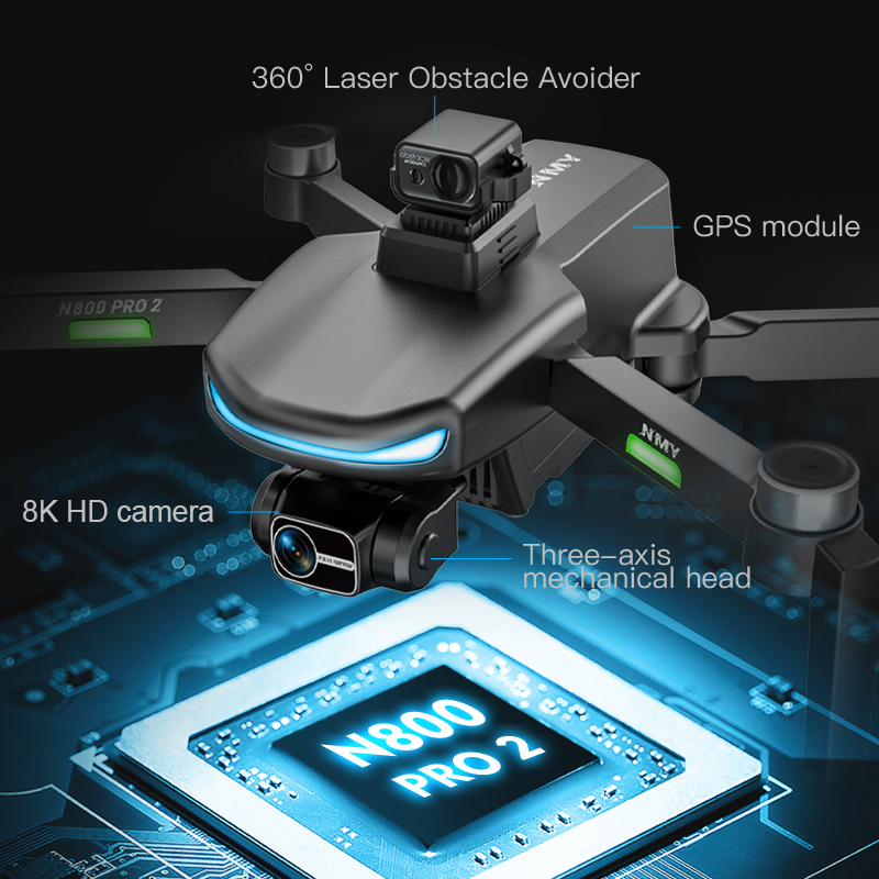 N800 PRO 2 GPS 드론 전문가용 4K 3축 P - Drone E88Pro Rc 4K 리뷰 및 가격
