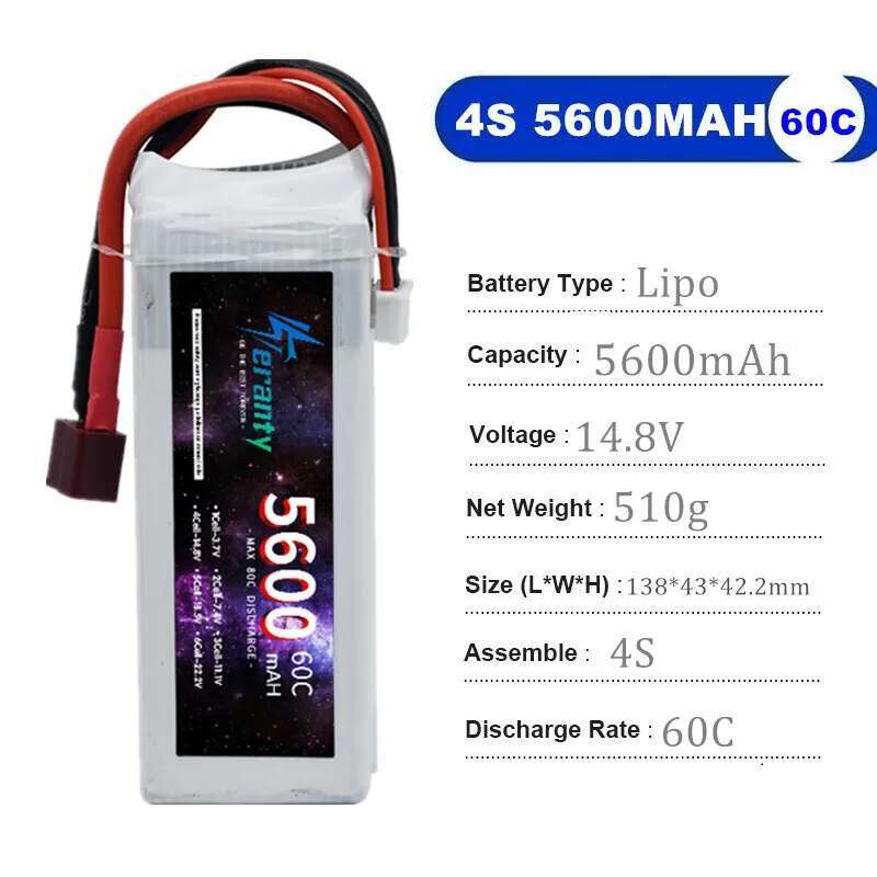 TERANTY 5600mAh 60C 2S 3S 4S 6 - Rc Drift Car Kit 리뷰 및 가격