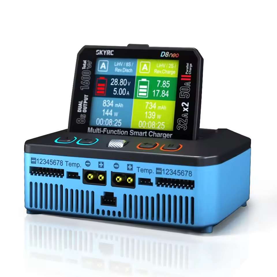 SKYRC D8neo 스마트 충전기 듀얼 출력 1-8S - Lipo Battery Charger 리뷰 및 가격