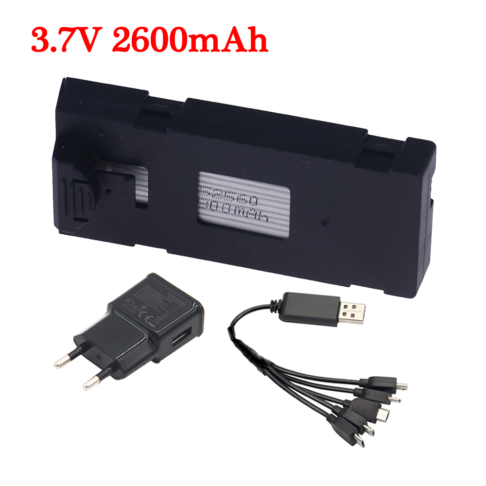 업그레이드 용량 2600mAh 3.7V RC 드론 배터 - Drone Rc E99 Pro 리뷰 및 가격