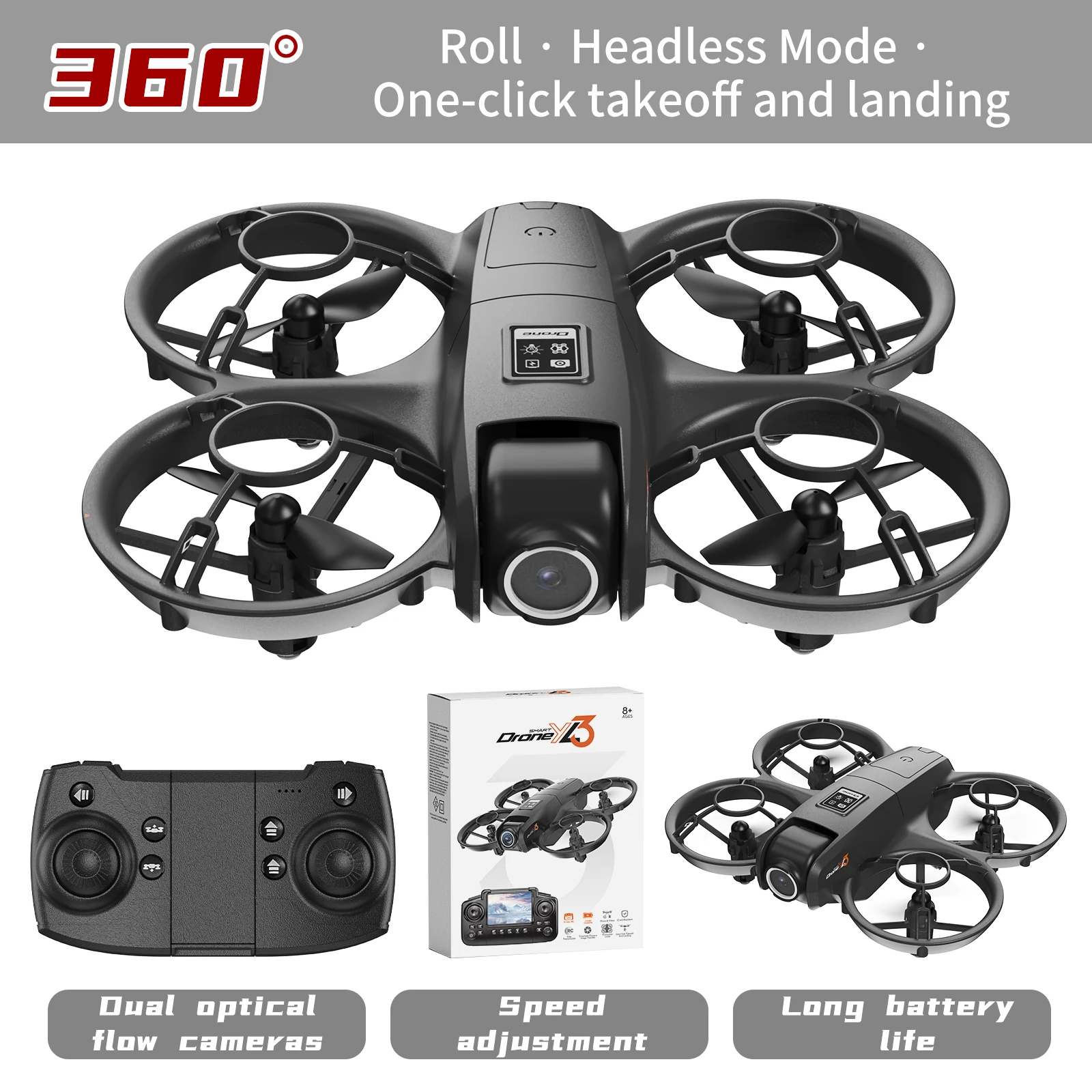 새로운 YL3 RC 드론 8K 1080P 광각 듀얼 H - Drone Rc Foldable 리뷰 및 가격