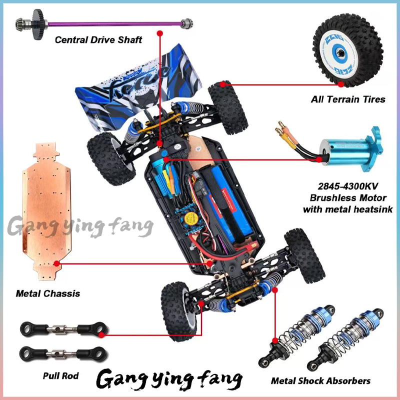 1/12 124017 Wltoys -V8 2.4G 레이 - Rc Drift Car Kit 리뷰 및 가격