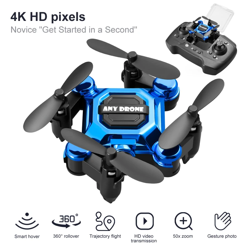 4K 카메라 HD RC 드론 접이식 원격 제어 미니 쿼 - Drone Smart Rc 리뷰 및 가격