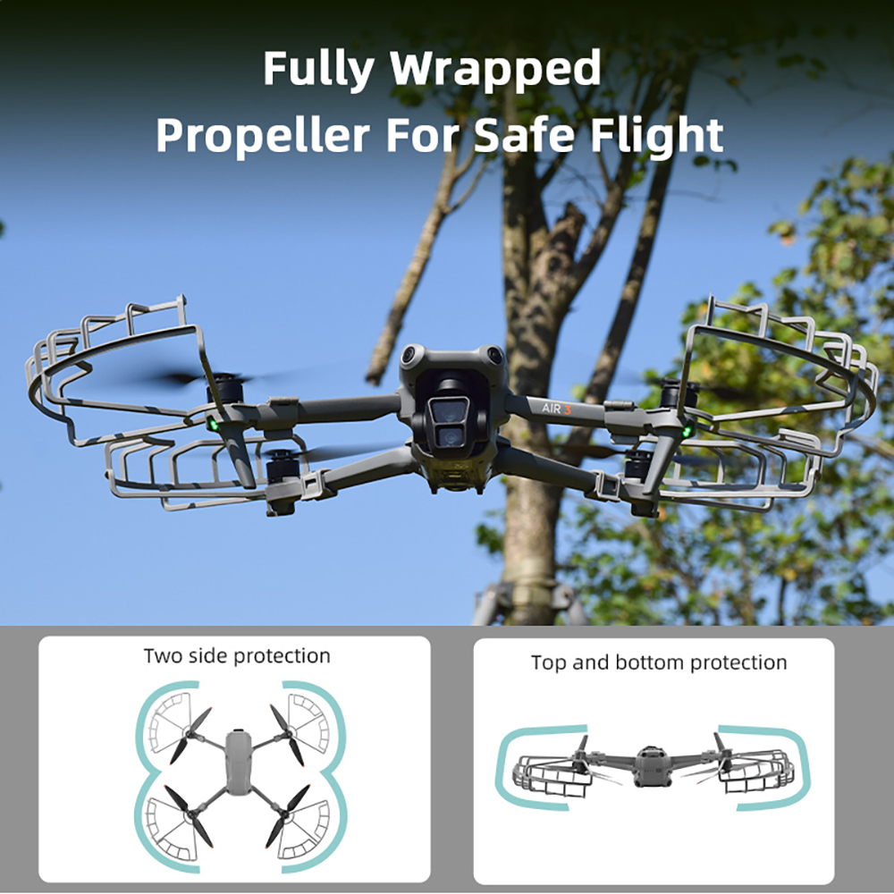 DJI Air 3S 드론 액세서리용 프로펠러 가드, 프 - Drone Propeller Guards 리뷰 및 가격