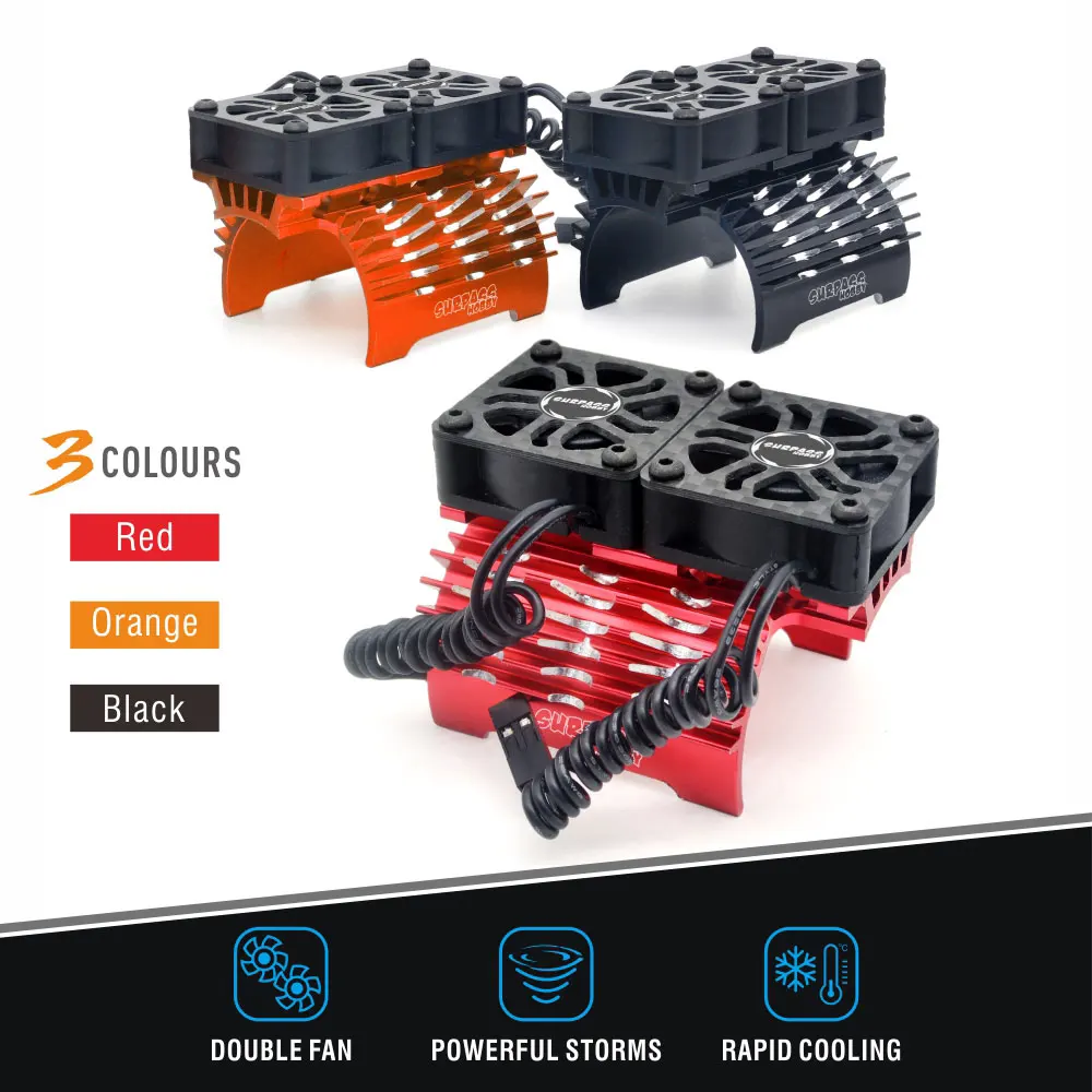 SURPASS HOBBY 듀얼 냉각 팬 금속 방열판 8 - Drone Motor Rc Car 리뷰 및 가격