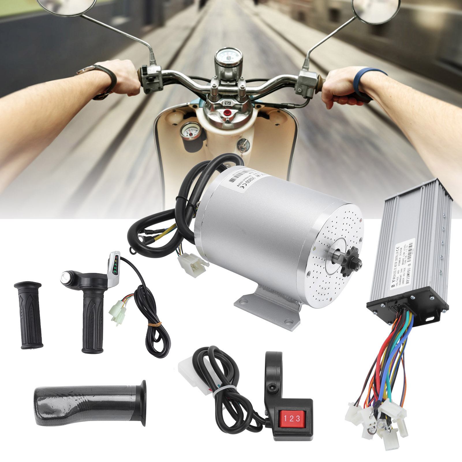 48V 2000W 브러시리스 모터 컨트롤러 전기 모터  - Brushless Motor 리뷰 및 가격